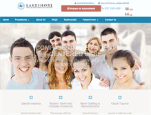 Tablet Screenshot of lakeshoreoms.com